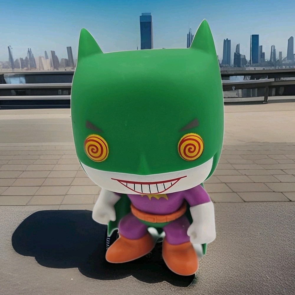 DC Comics Super Heroes The Joker Batman Lootcrate Exclusive Funko Pop 65